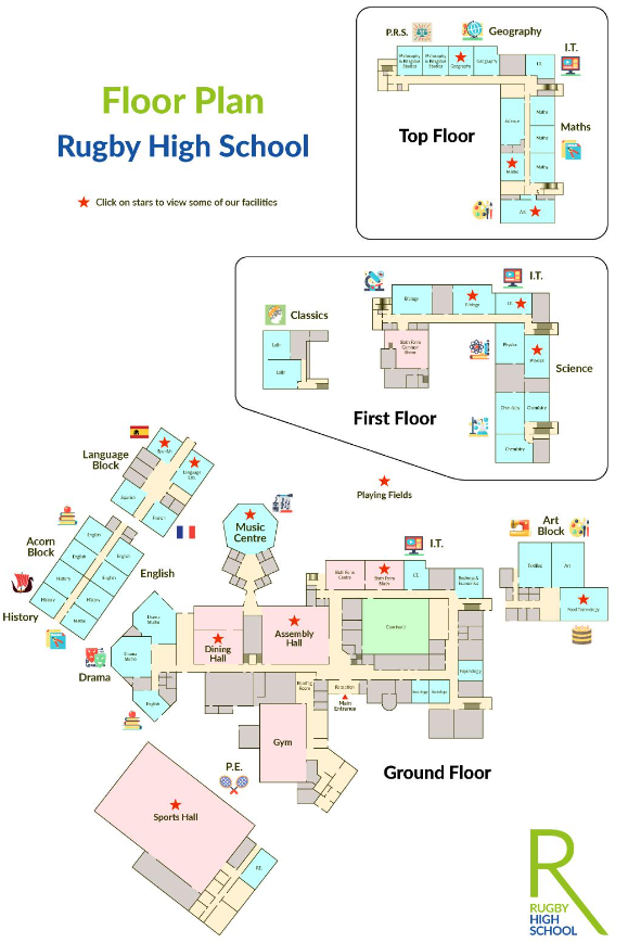 Flee The Facility's NEW School Map! 