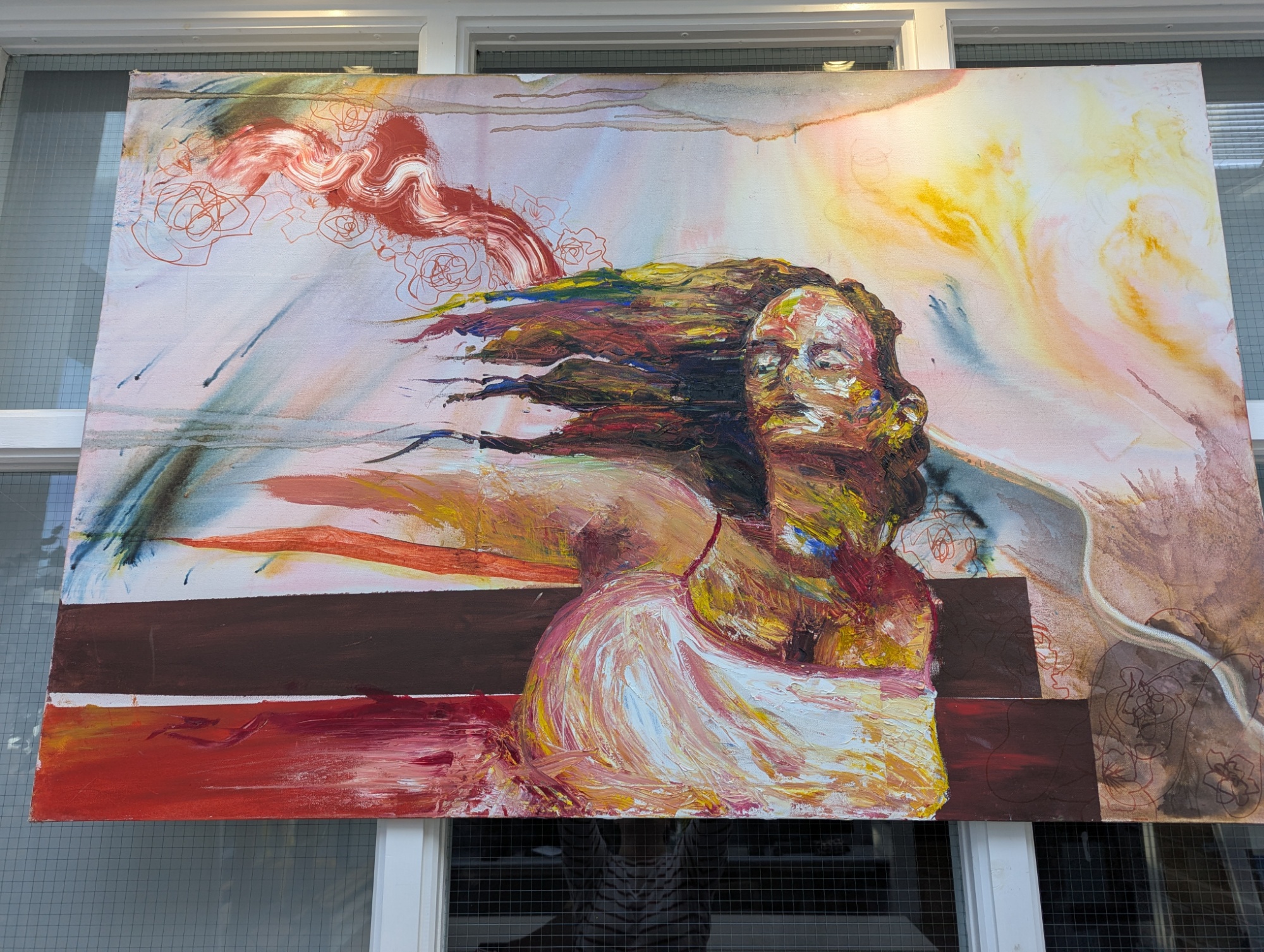 Artwork in art block