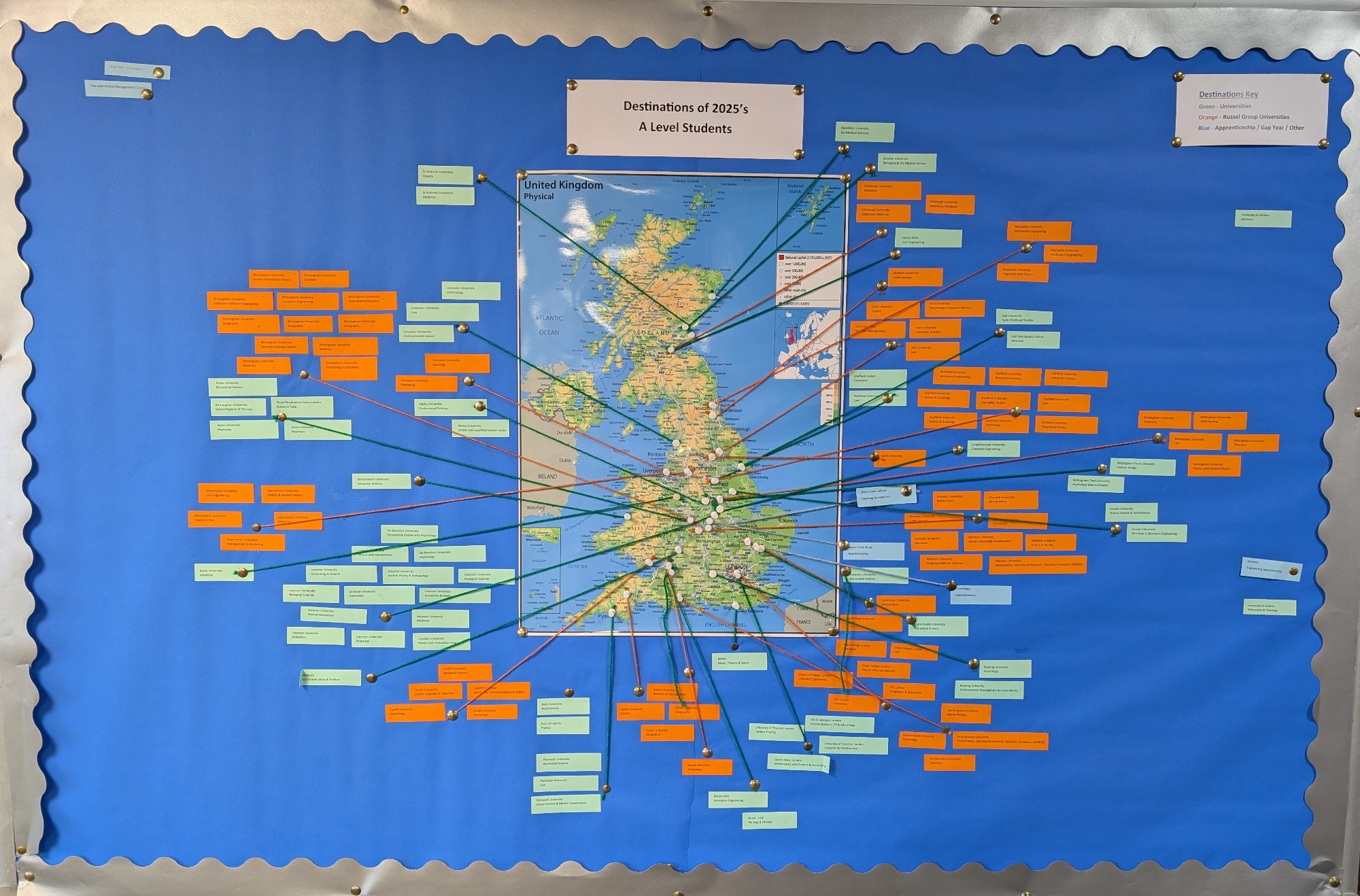 Year 13's Destinations 2025 Year 13's Destinations 2025