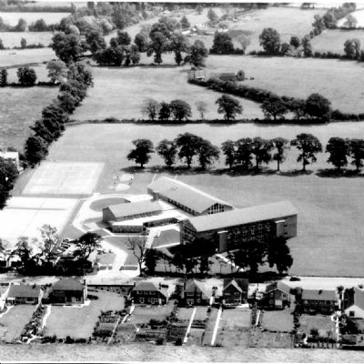 Rugby High School from above 1961