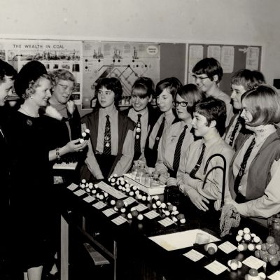 Margaret Thatcher Rugby High School 1961