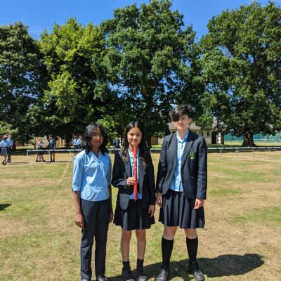 Year 7 team of three