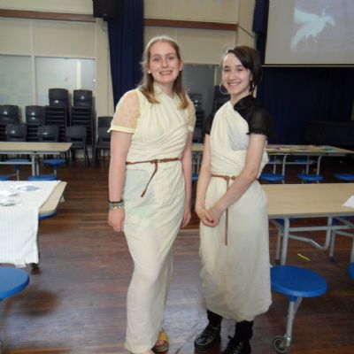Togas donned