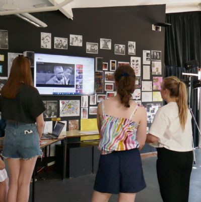 Filming workshop Year 10s