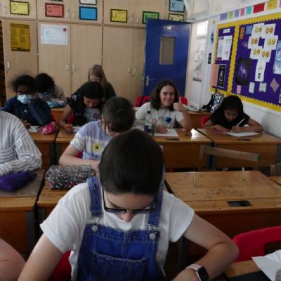 Year7s artful maths