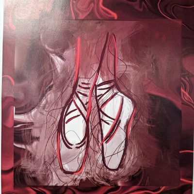 Red Shoes art competition 2023 1st Place