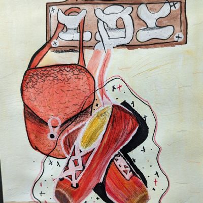 Red Shoes art competition 2023 3rd Place