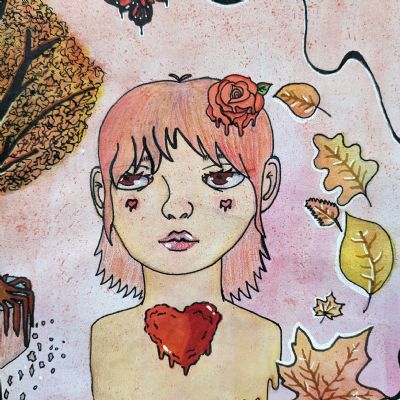 Red Shoes art competition entry 1