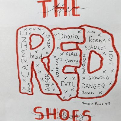 Red Shoes art competition entry 4