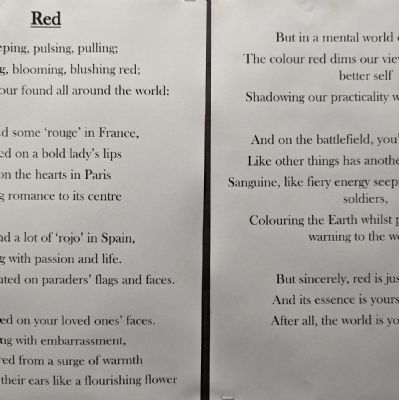 Red Shoes competition Poetry 2023 2nd Place
