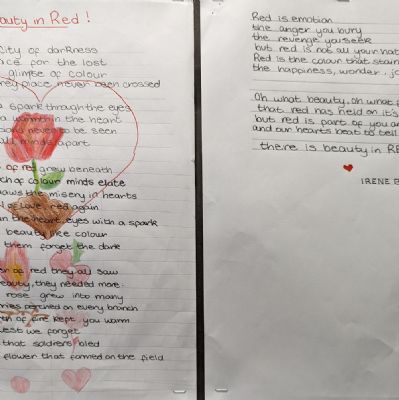 Red Shoes poetry competition 2023 3rd Place