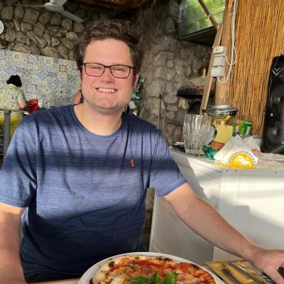 ItalyTimwithhispizzaJuly2023